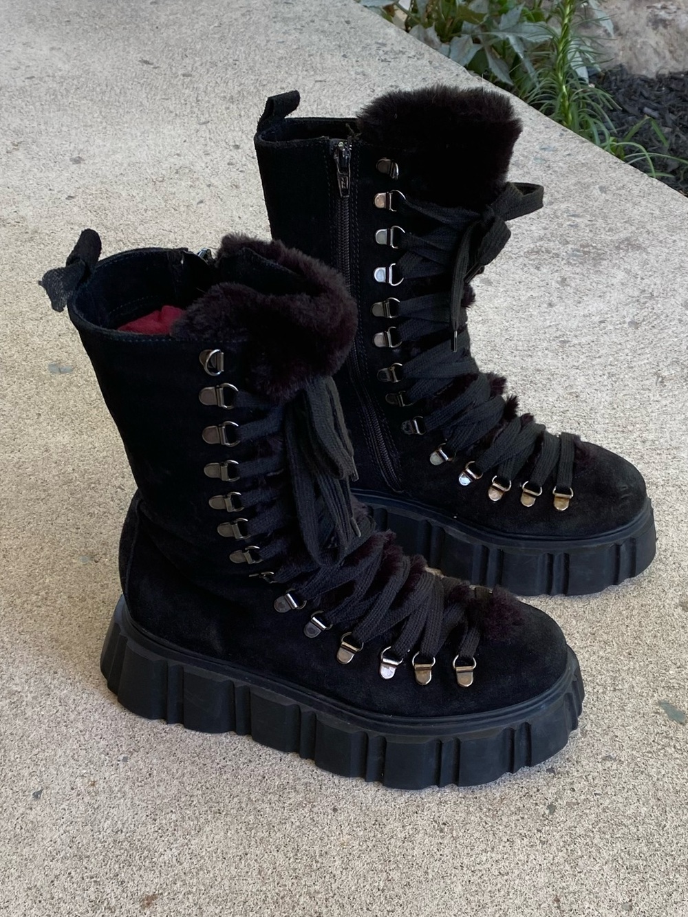 2000s B2 Lace-Up Boots (W 36)